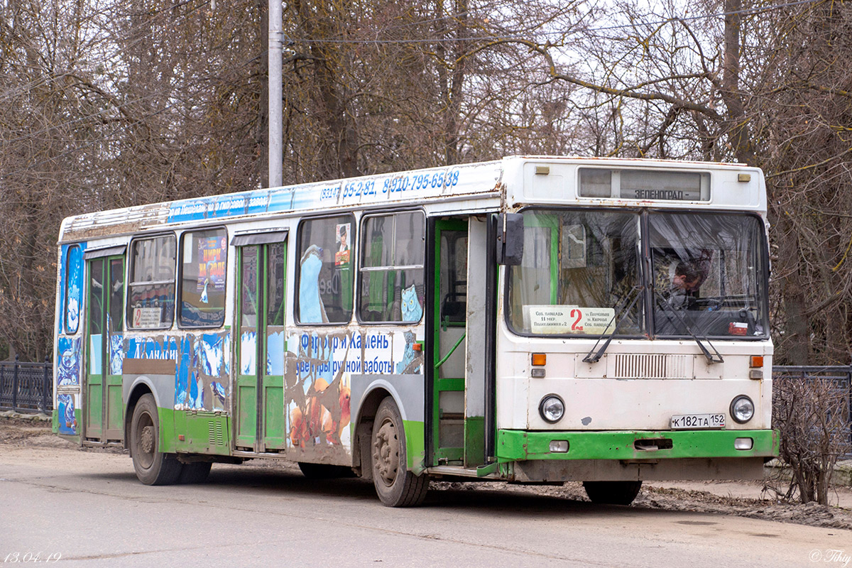 Nizhegorodskaya region, LiAZ-5256.00 č. К 182 ТА 152