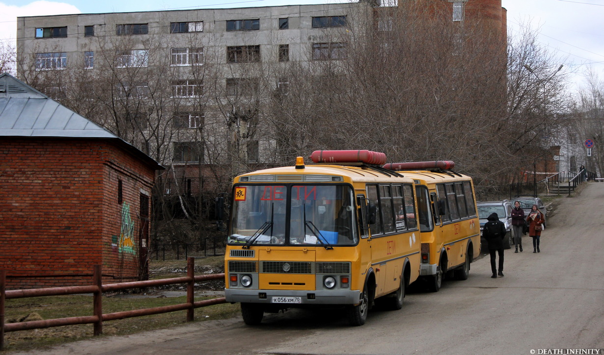 Томская область, ПАЗ-32053-70 № К 056 ХМ 70