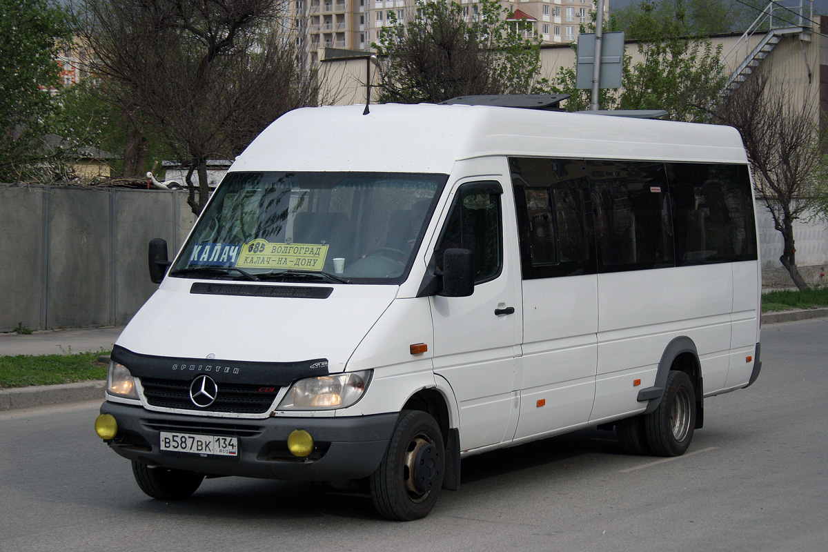 Волгоградская область, Луидор-223203 (MB Sprinter Classic) № В 587 ВК 134 —  Фото — Автобусный транспорт