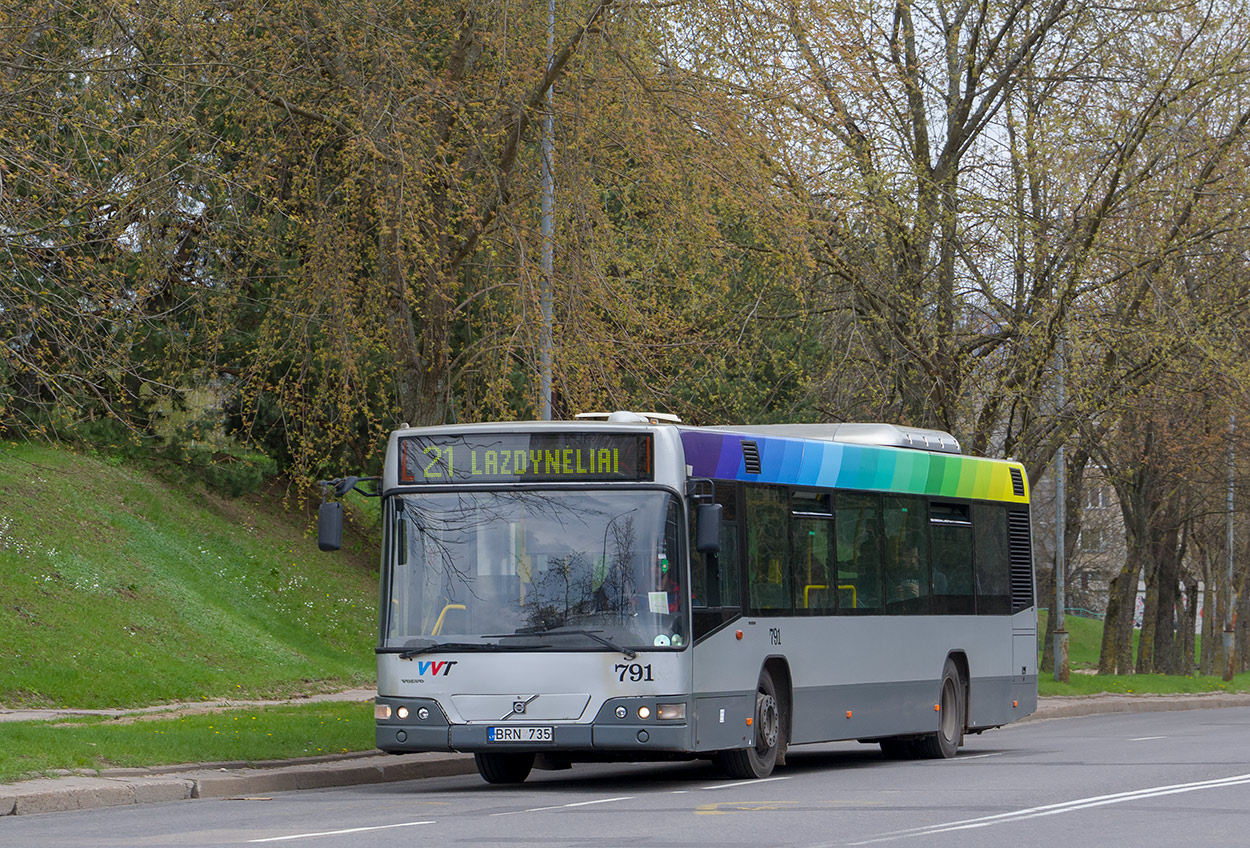 Литва, Volvo 7700 № 791