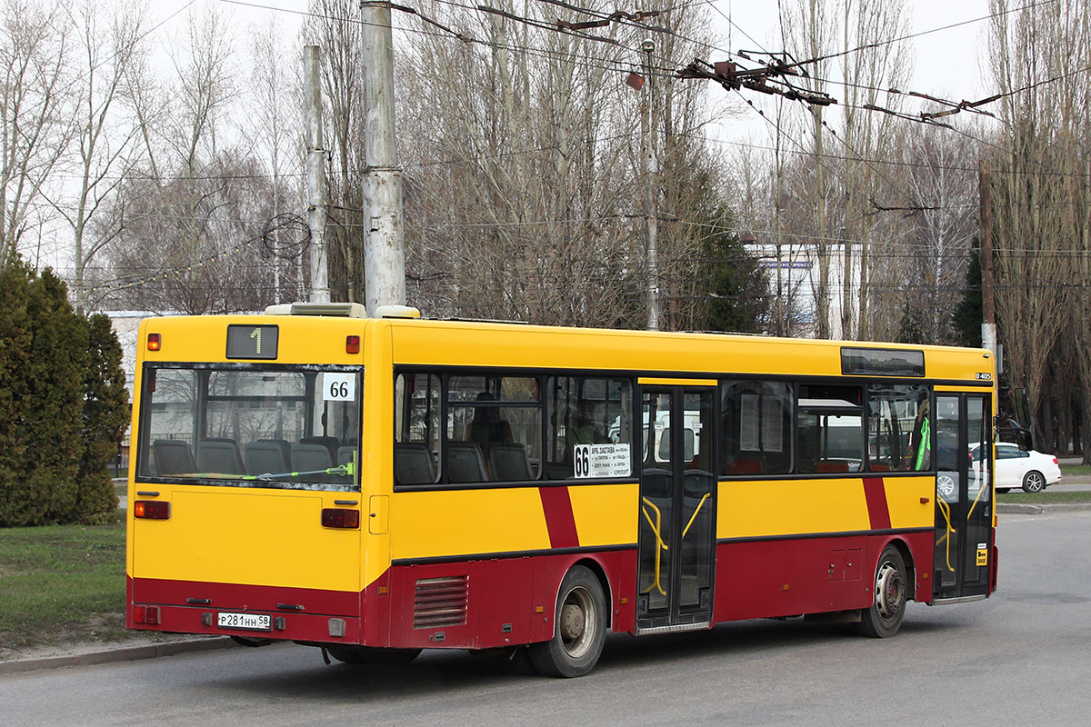 Пензенская область, Mercedes-Benz O405 № Р 281 НН 58