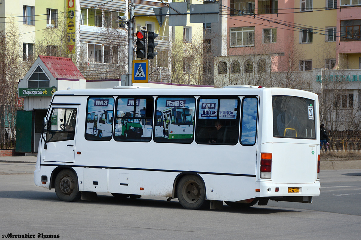 Саха (Якутия), ПАЗ-320302-08 № УХ 423 77