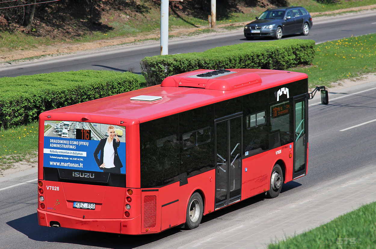 Литва, Anadolu Isuzu Citibus (Yeni) № V7028