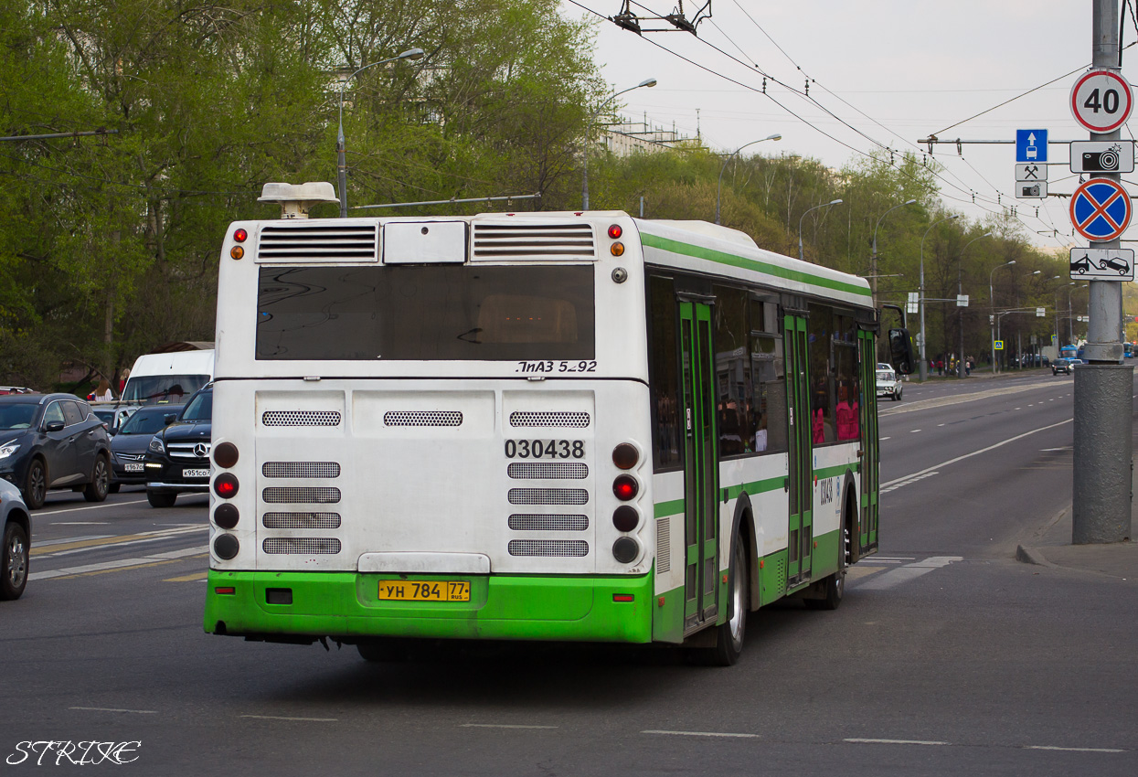 Москва, ЛиАЗ-5292.21 № 030438