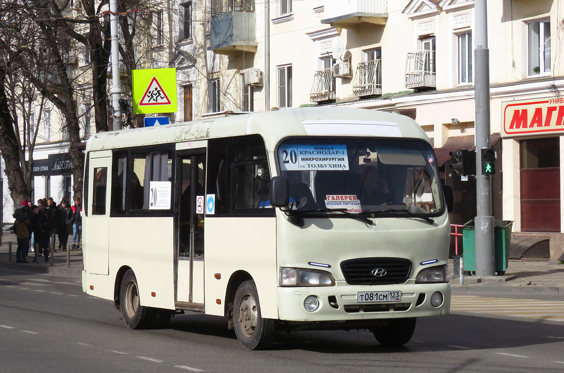 Краснодарский край, Hyundai County SWB C08 (РЗГА) № Т 081 СМ 123