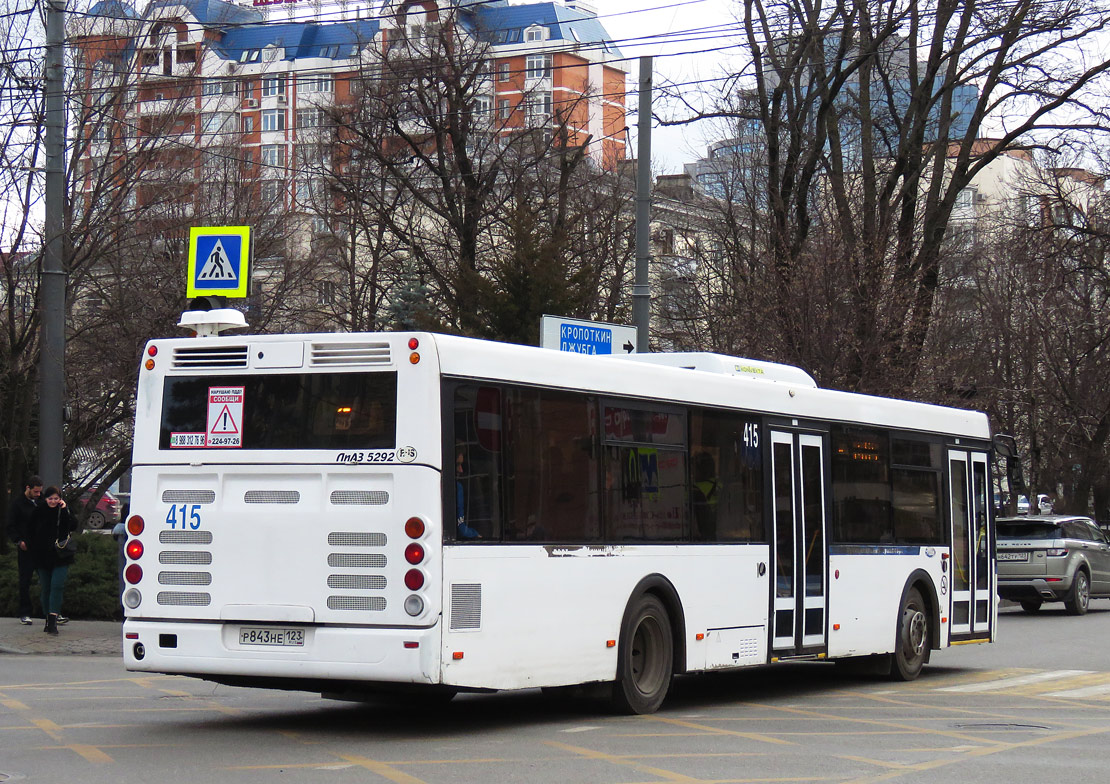 Краснодарский край, ЛиАЗ-5292.22 (2-2-0) № 415