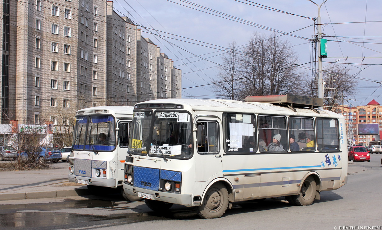 Томская область, ПАЗ-32054 № Н 122 СО 70