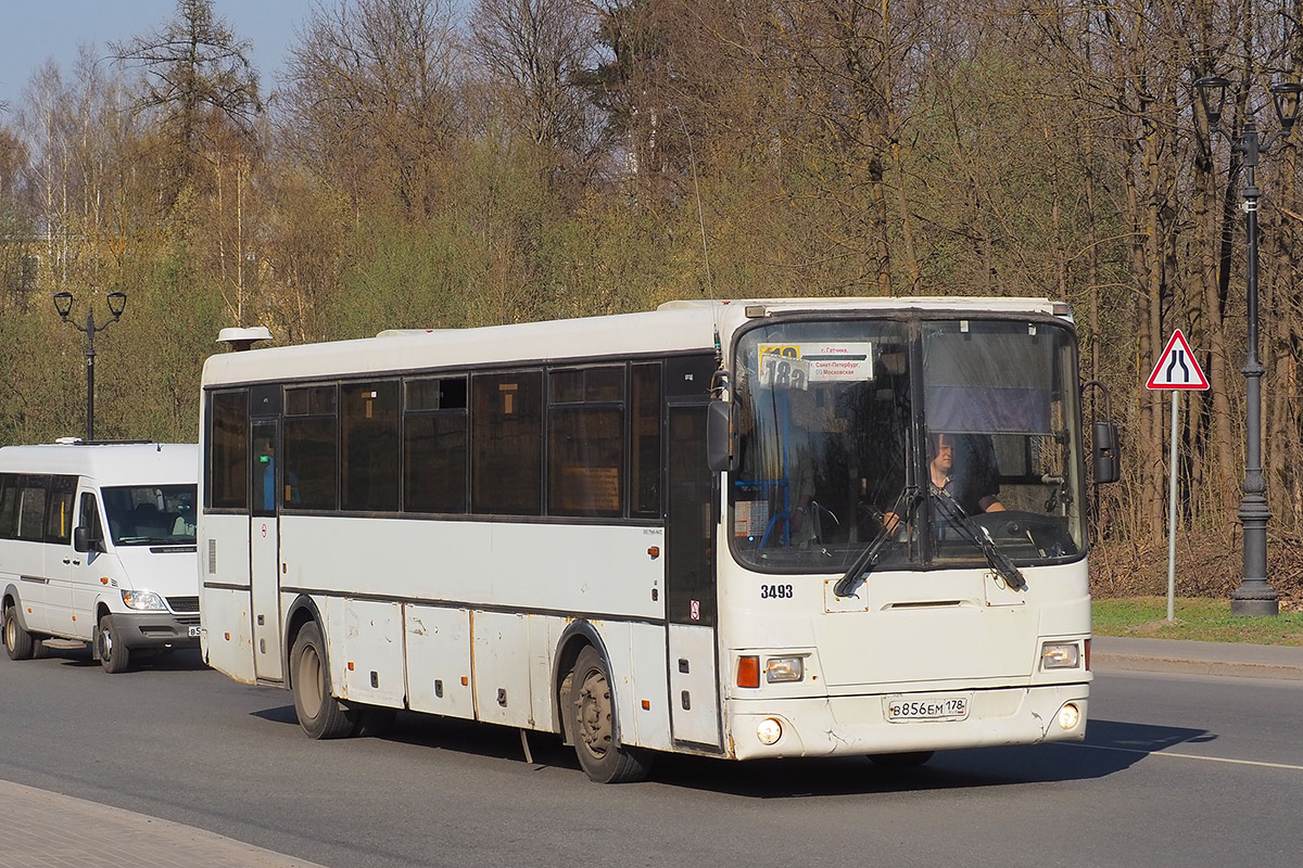 Ленинградская область, ЛиАЗ-5256.58 № 3493