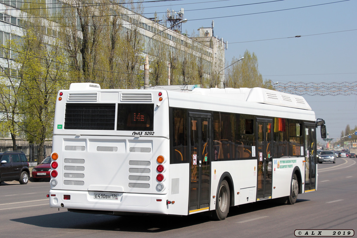 Воронежская область, ЛиАЗ-5292.67 (CNG) № Е 410 ВН 136