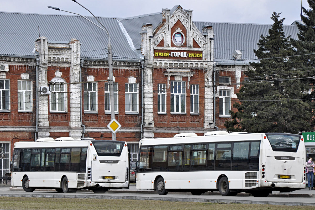 Алтайский край, Scania OmniLink II (Скания-Питер) № АС 524 22; Алтайский край, Scania OmniLink II (Скания-Питер) № АС 525 22