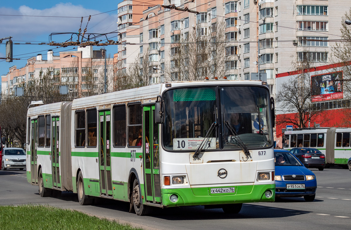 Ярославская область, ЛиАЗ-6212.00 № 677