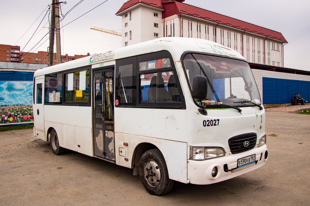 Ставропольский край, Hyundai County LWB C11 (ТагАЗ) № В 590 УВ 161