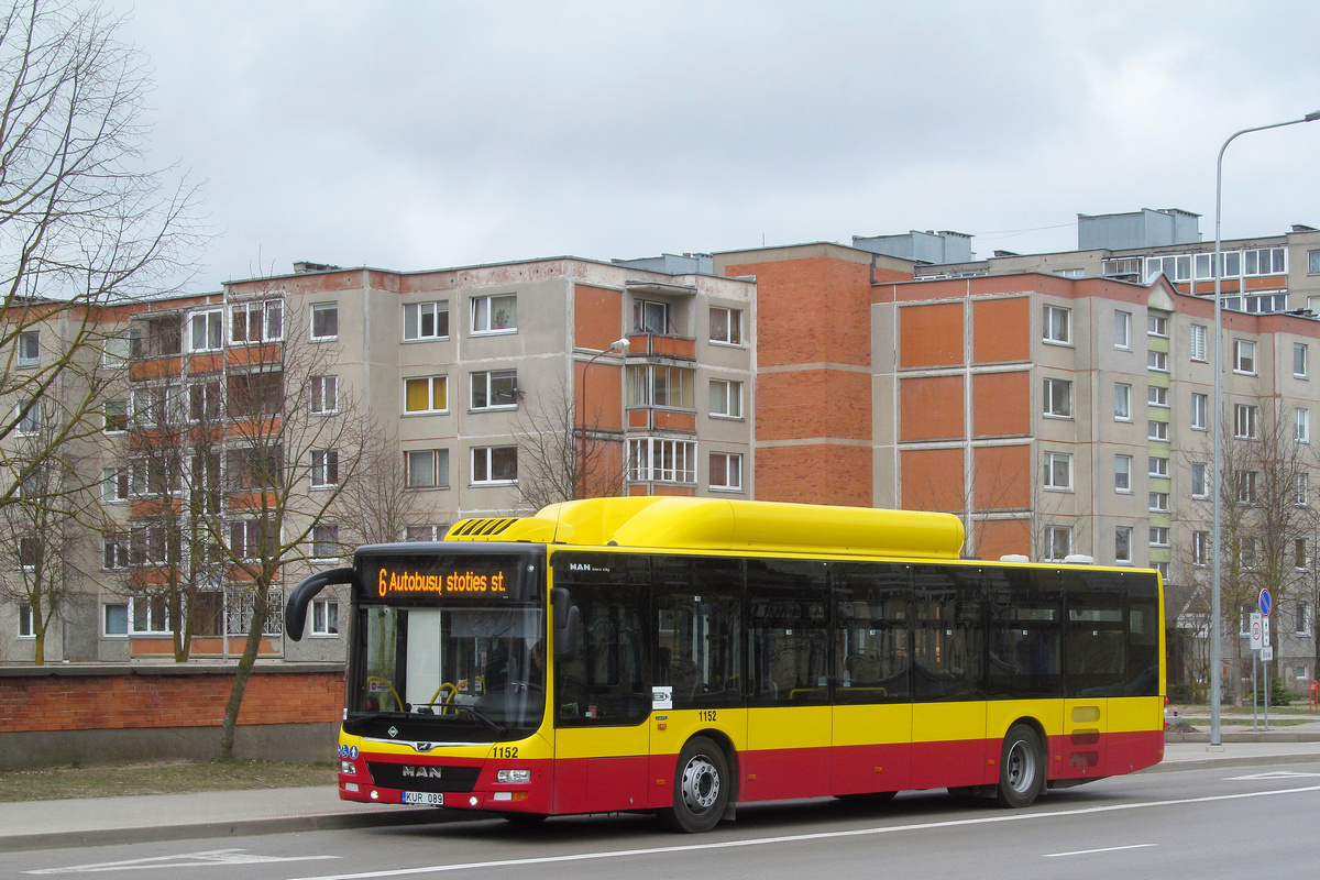 Литва, MAN A21 Lion's City NL273 CNG № 1152