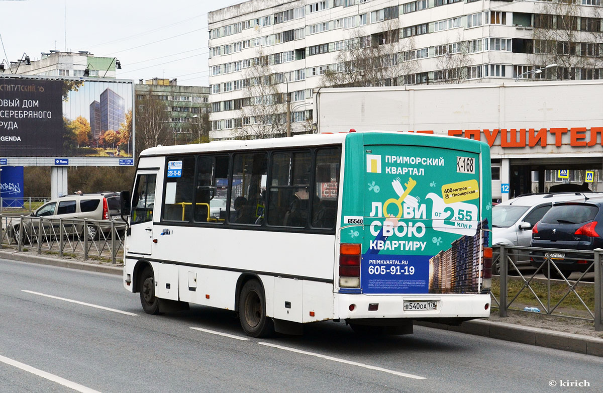 Санкт-Петербург, ПАЗ-320402-05 № В 540 ОА 178