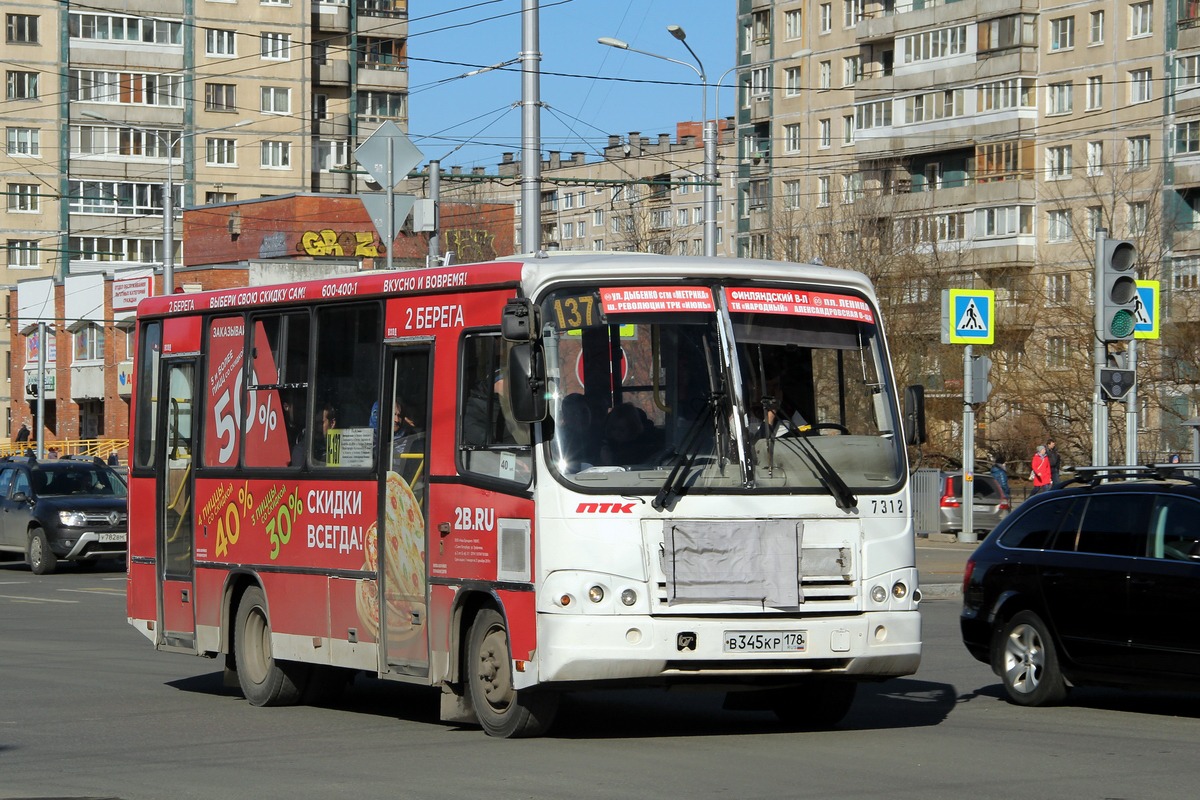 Санкт-Петербург, ПАЗ-320402-05 № n312