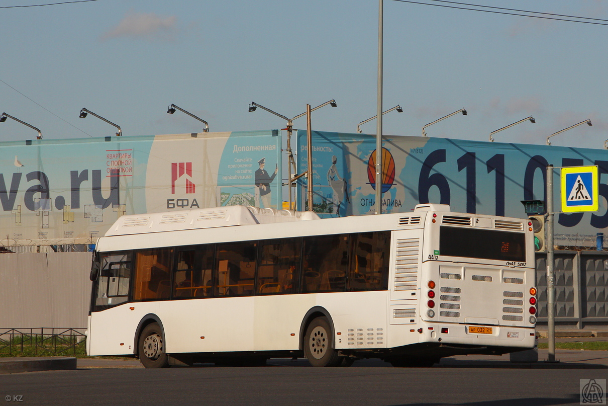 Санкт-Петербург, ЛиАЗ-5292.67 (CNG) № 4473