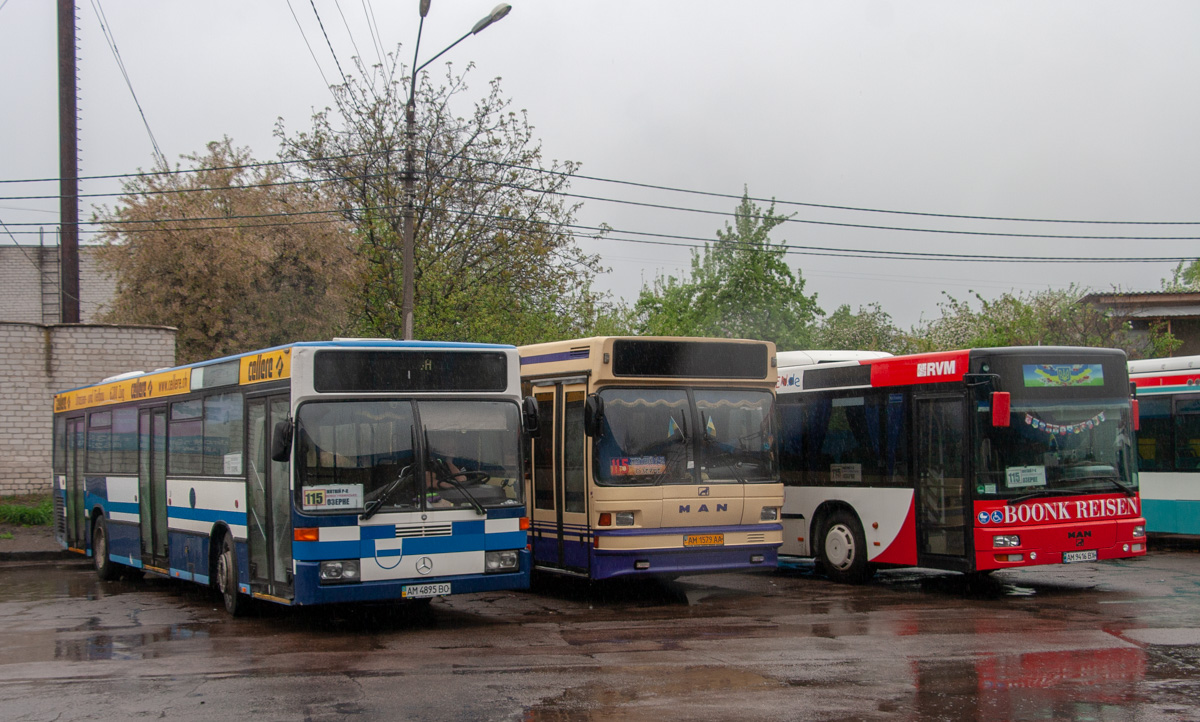 Obwód żytomierski, Mercedes-Benz O405N Nr AM 4895 BO