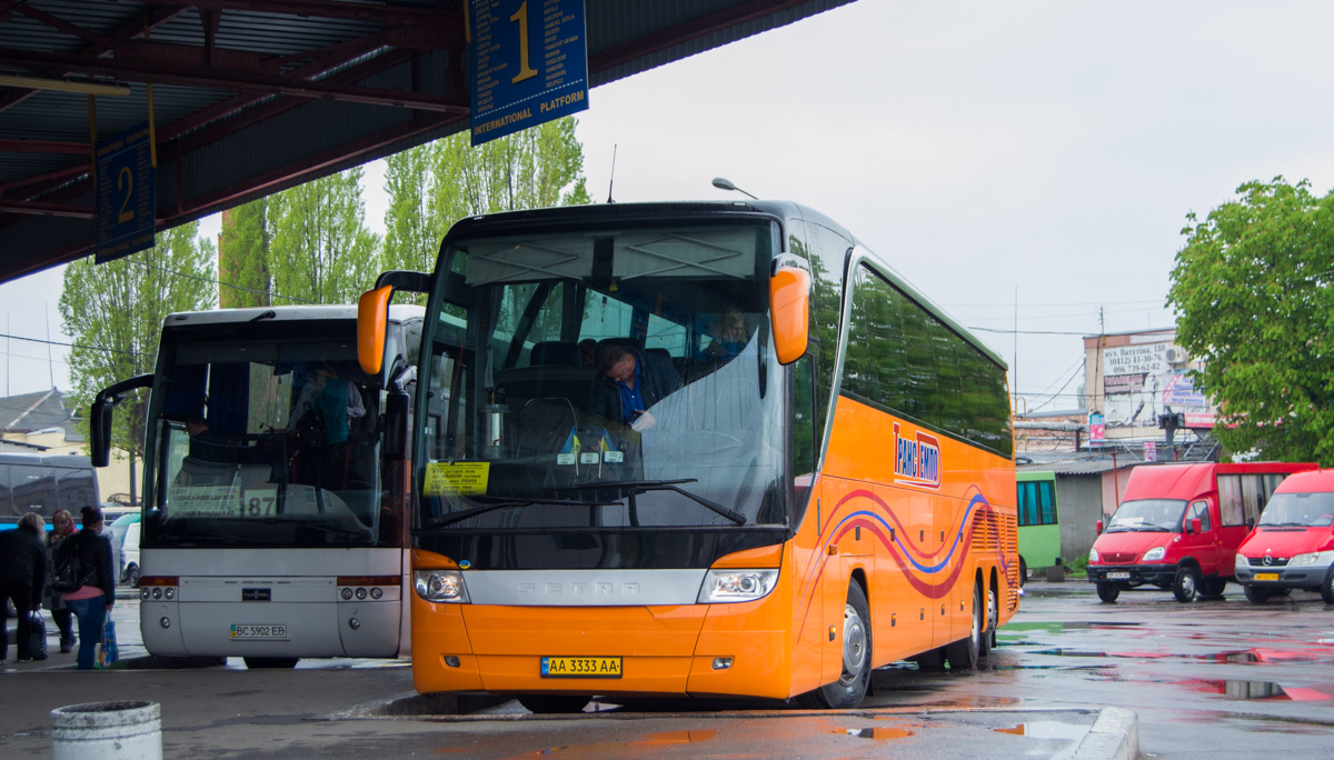 Киев, Setra S417HDH № AA 3333 AA