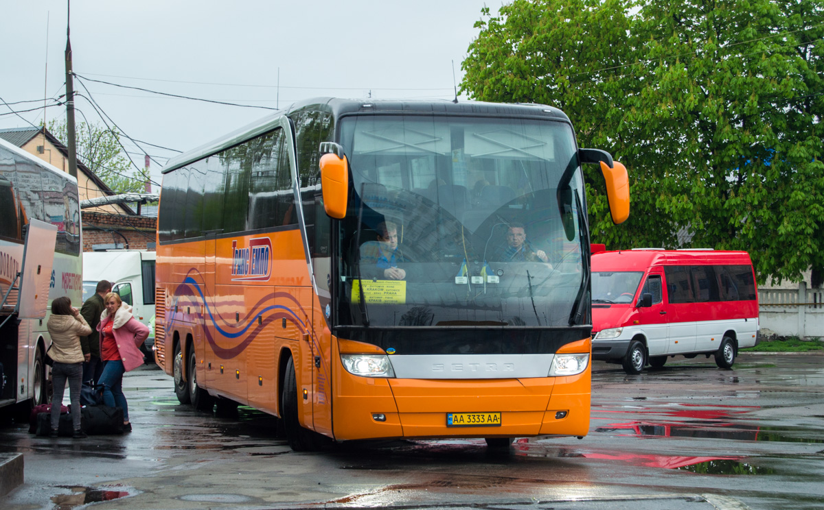 Киев, Setra S417HDH № AA 3333 AA