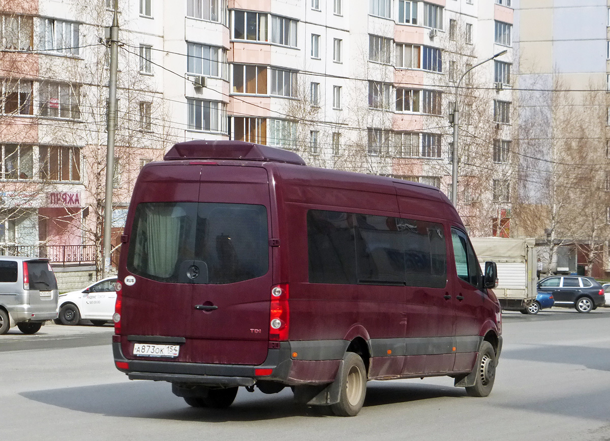 Новосибирская область, Volkswagen Crafter № А 873 ОК 154