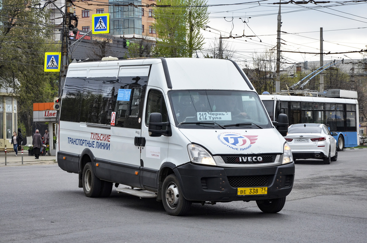 Тульская область, Авто Вектор 4520 (IVECO Daily) № ВЕ 338 71 — Фото —  Автобусный транспорт