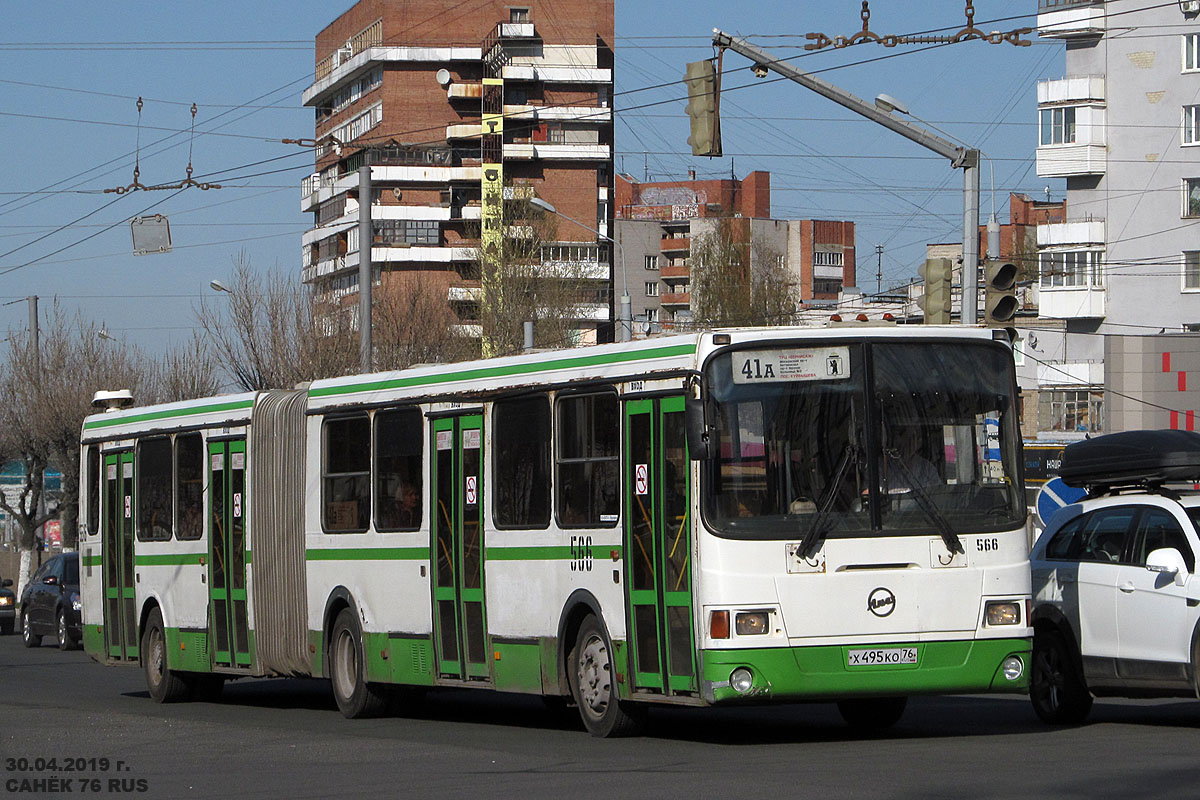 Ярославская область, ЛиАЗ-6212.00 № 566