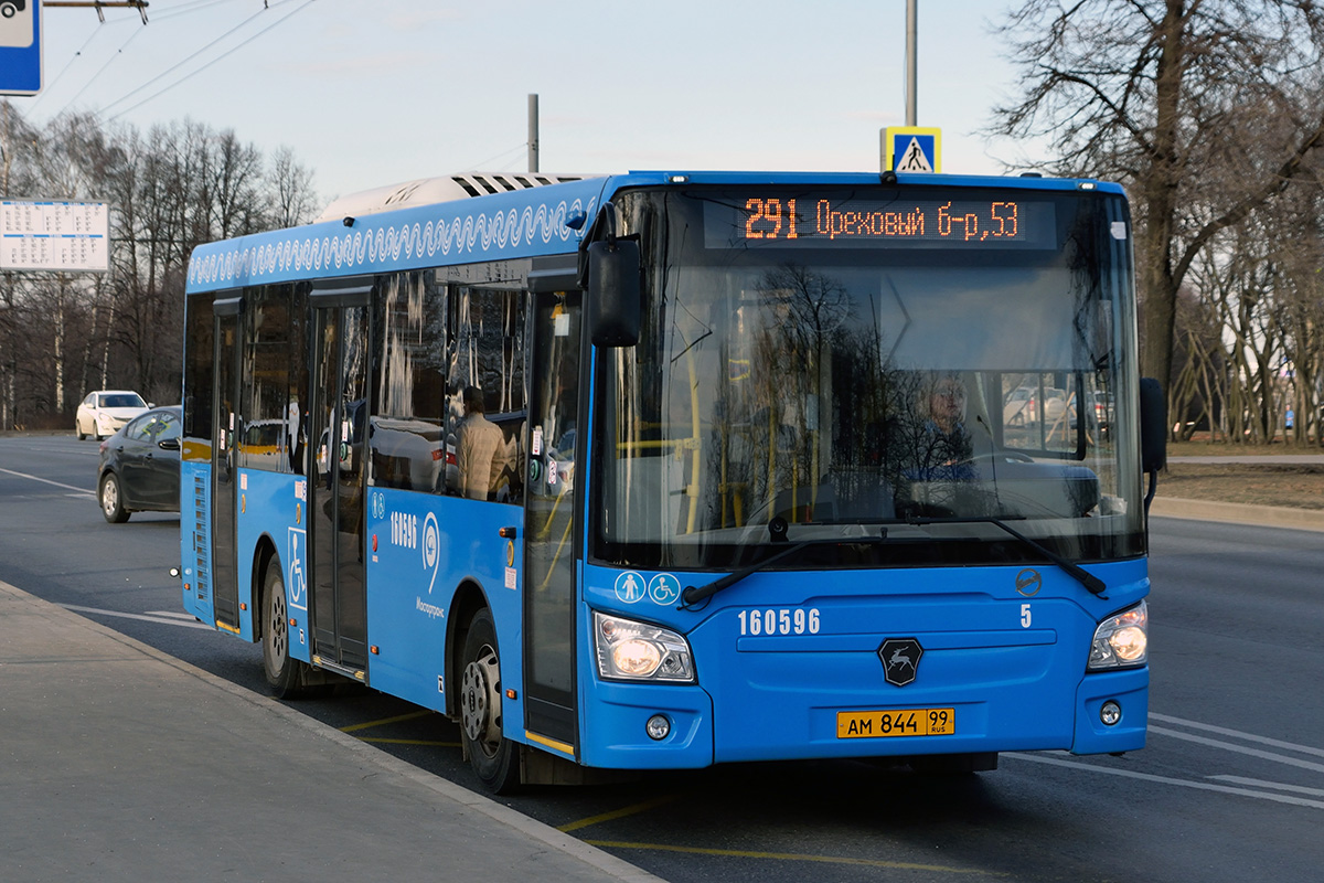 Moskau, LiAZ-4292.60 (1-2-1) Nr. 160596