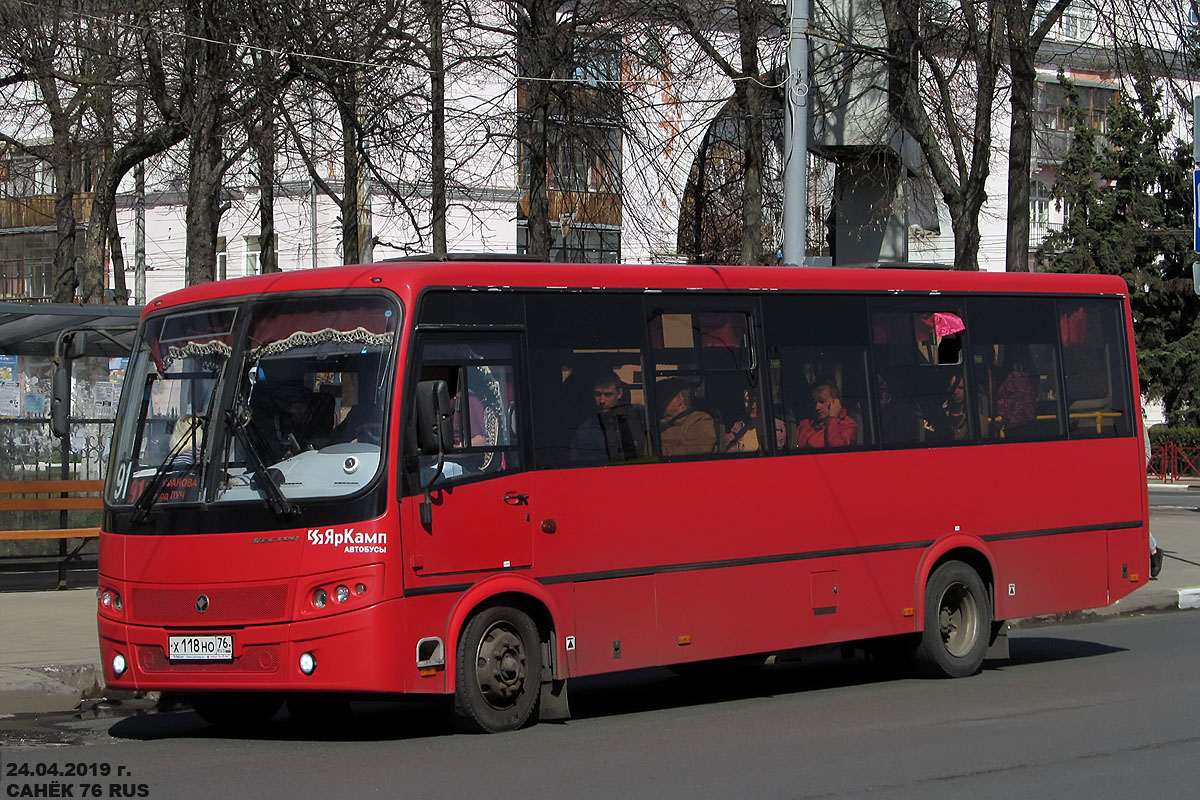 Ярославская область, ПАЗ-320414-04 "Вектор" (1-2) № Х 118 НО 76