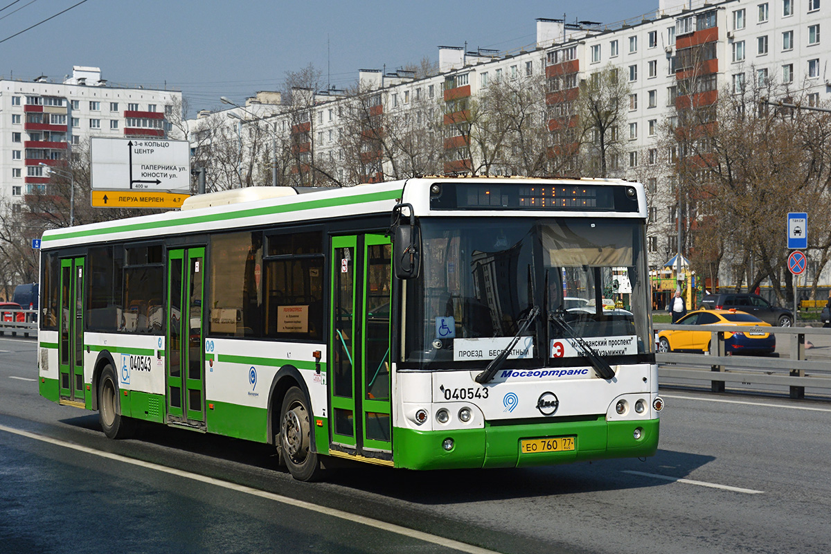 Moskva, LiAZ-5292.21 č. 040543