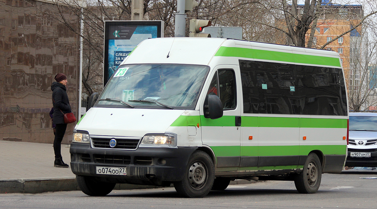 Хабаровський край, FIAT Ducato 244 CSMMC-RLL, -RTL № О 074 ОО 27