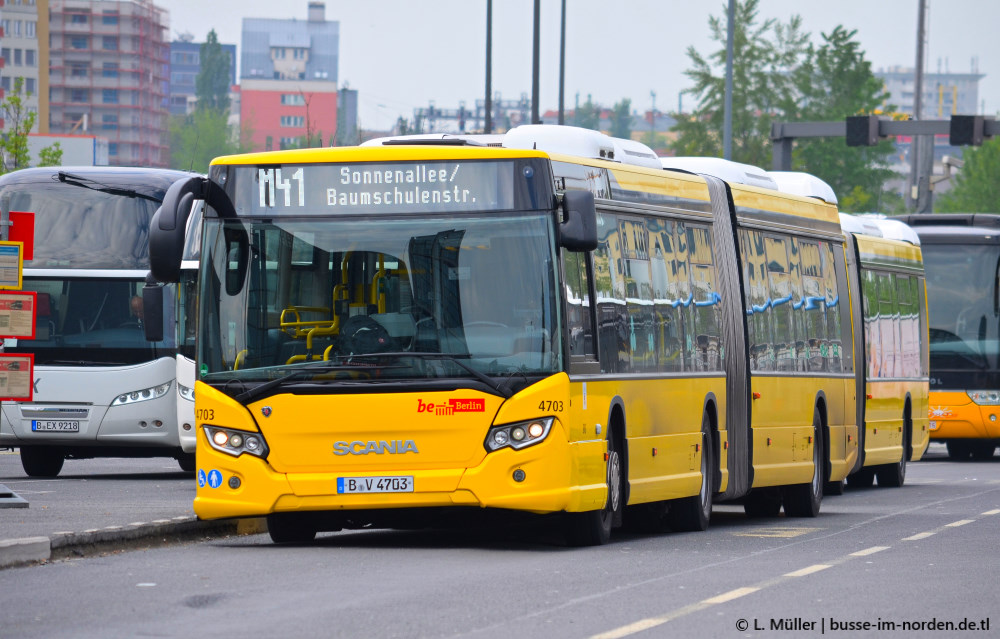 Берлин, Scania Citywide LFA № 4703