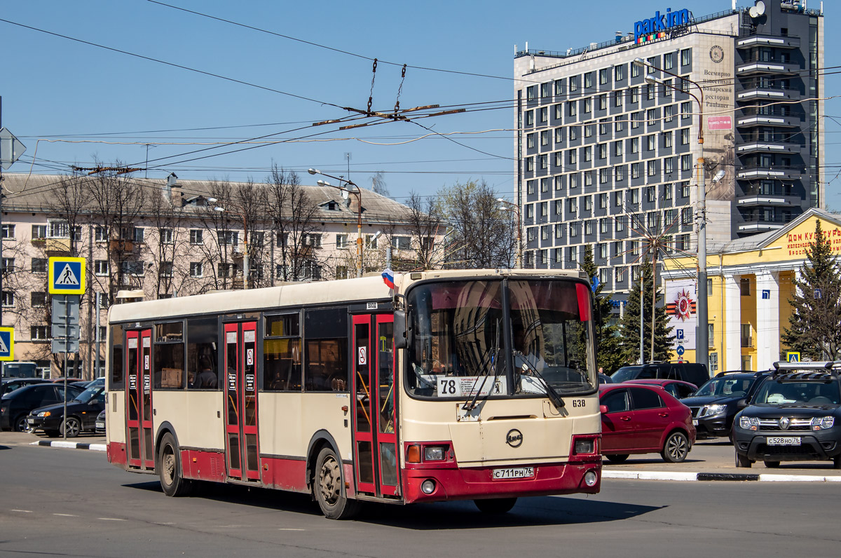 Ярославская область, ЛиАЗ-5256.53 № 638