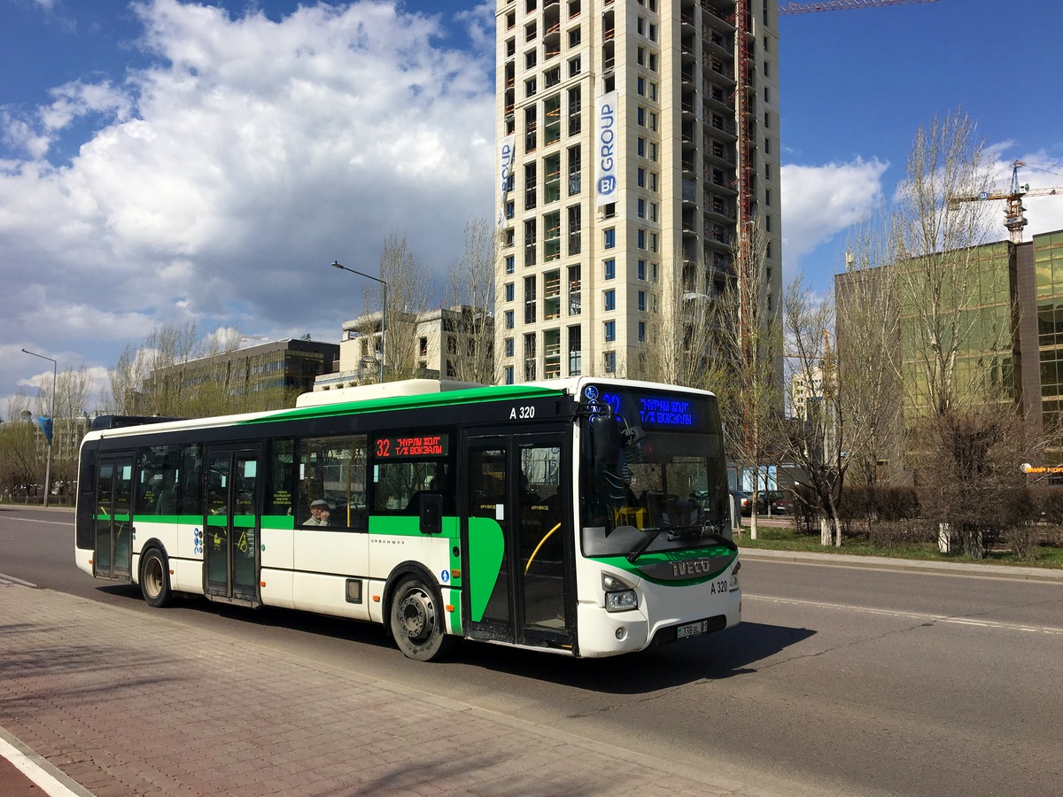 Астана, IVECO Urbanway 12M (СарыаркаАвтоПром) № A320