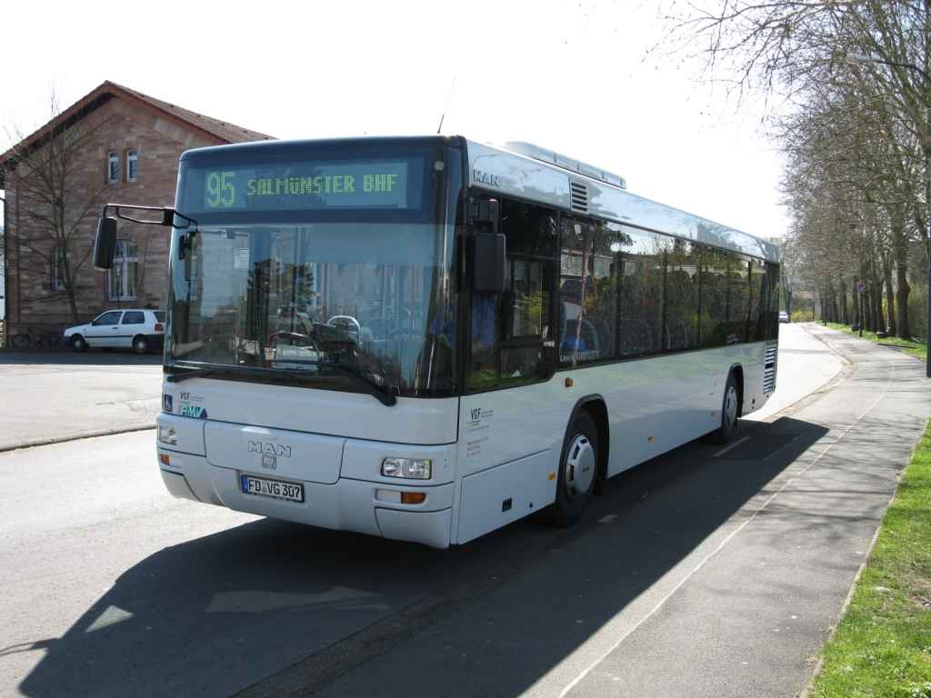 Hessen, MAN A78 Lion's City TÜ EL283 Nr. FD-VG 307