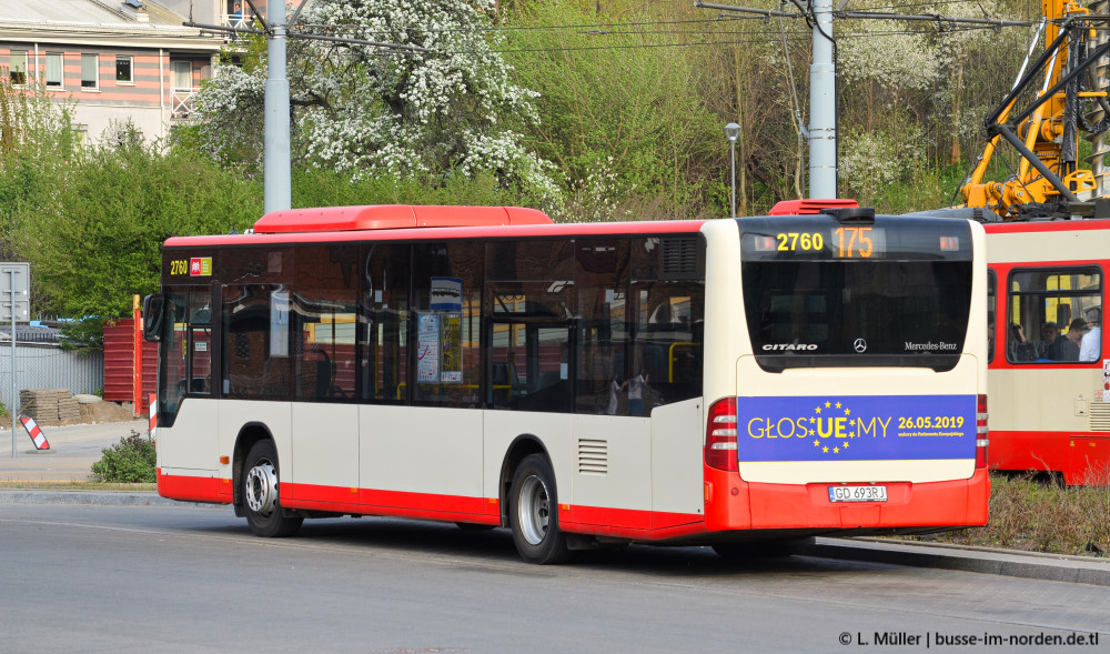 Польща, Mercedes-Benz O530 Citaro facelift № 2760