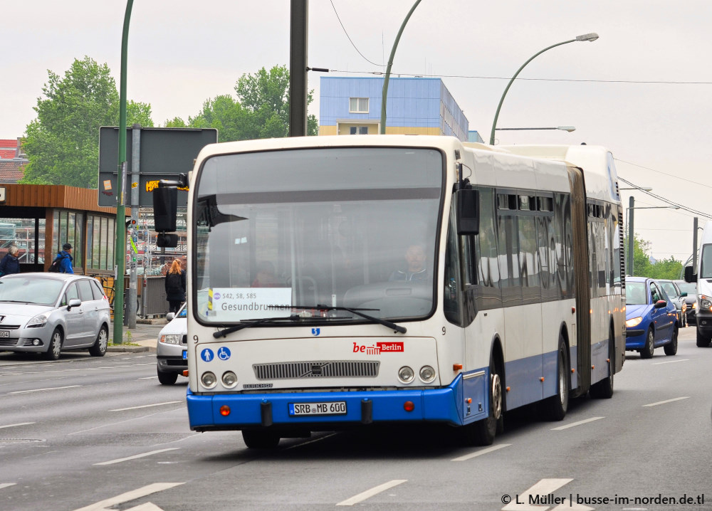 Бранденбург, Berkhof Jonckheer-G № SRB-MB 600