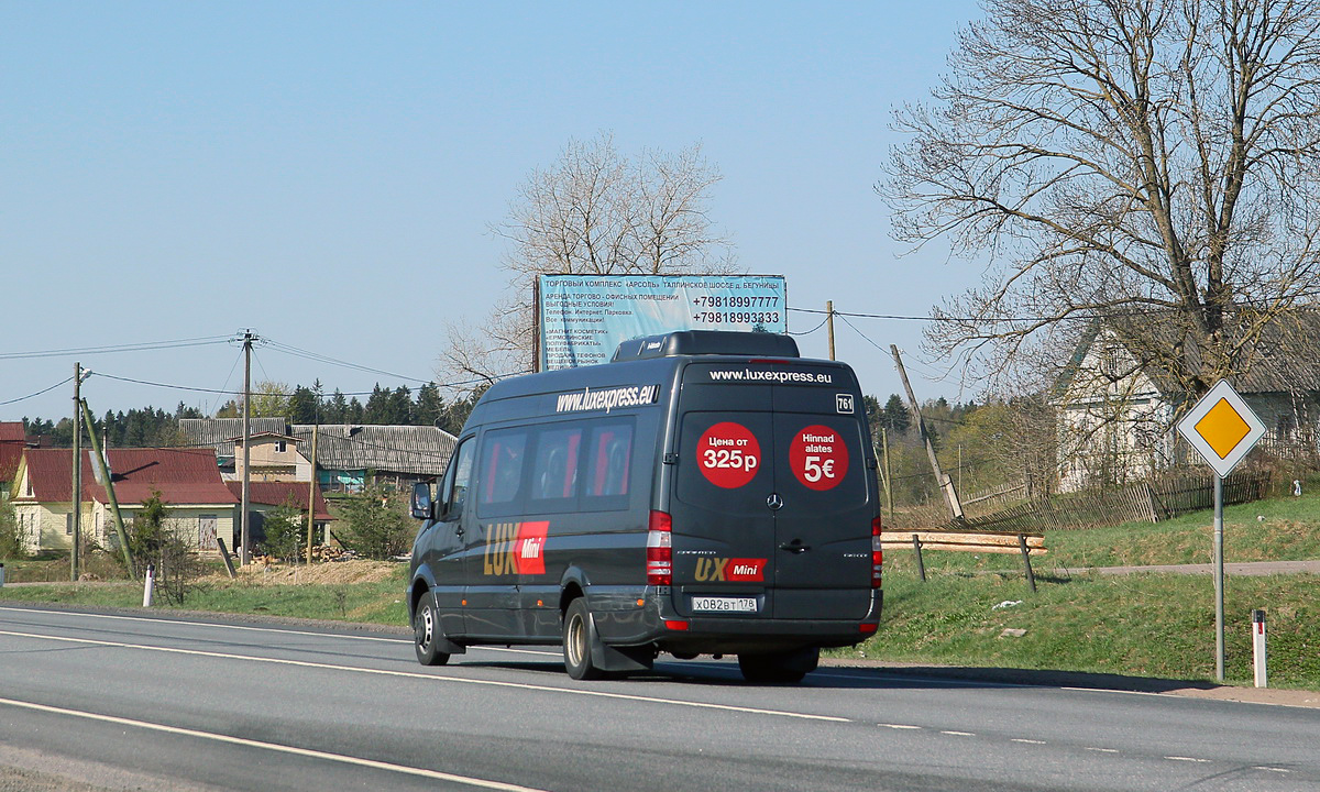 Санкт-Петербург, Mercedes-Benz Sprinter (1992LZ; НиАЗ) № Х 082 ВТ 178