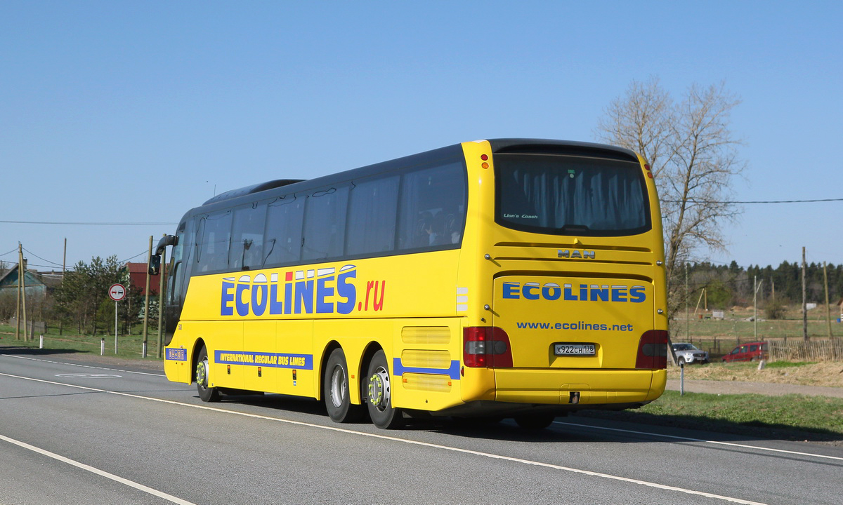 Санкт-Петербург, MAN R08 Lion's Coach L RHC444 L № 538