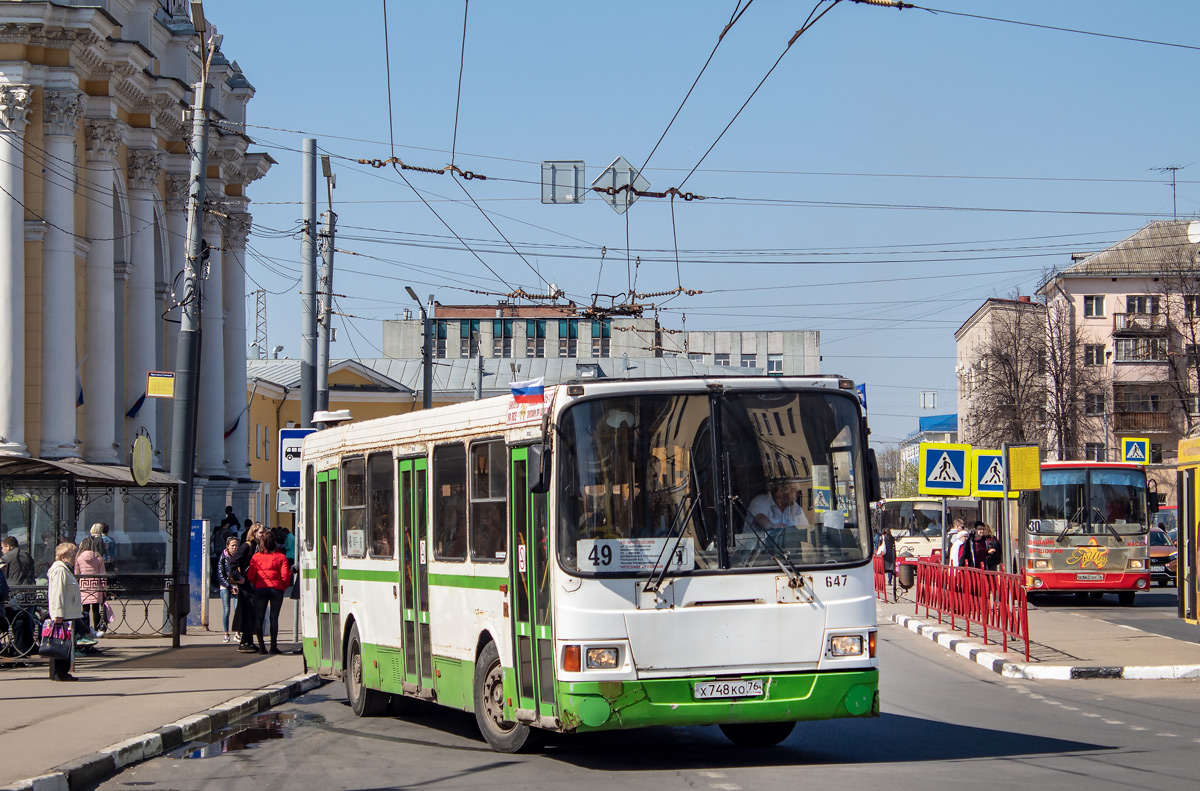 Ярославская область, ЛиАЗ-5256.26 № 647