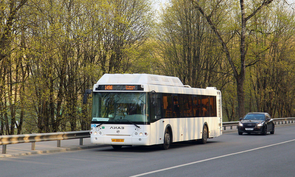 Sankt Petersburg, LiAZ-5292.67 (CNG) Nr 4450