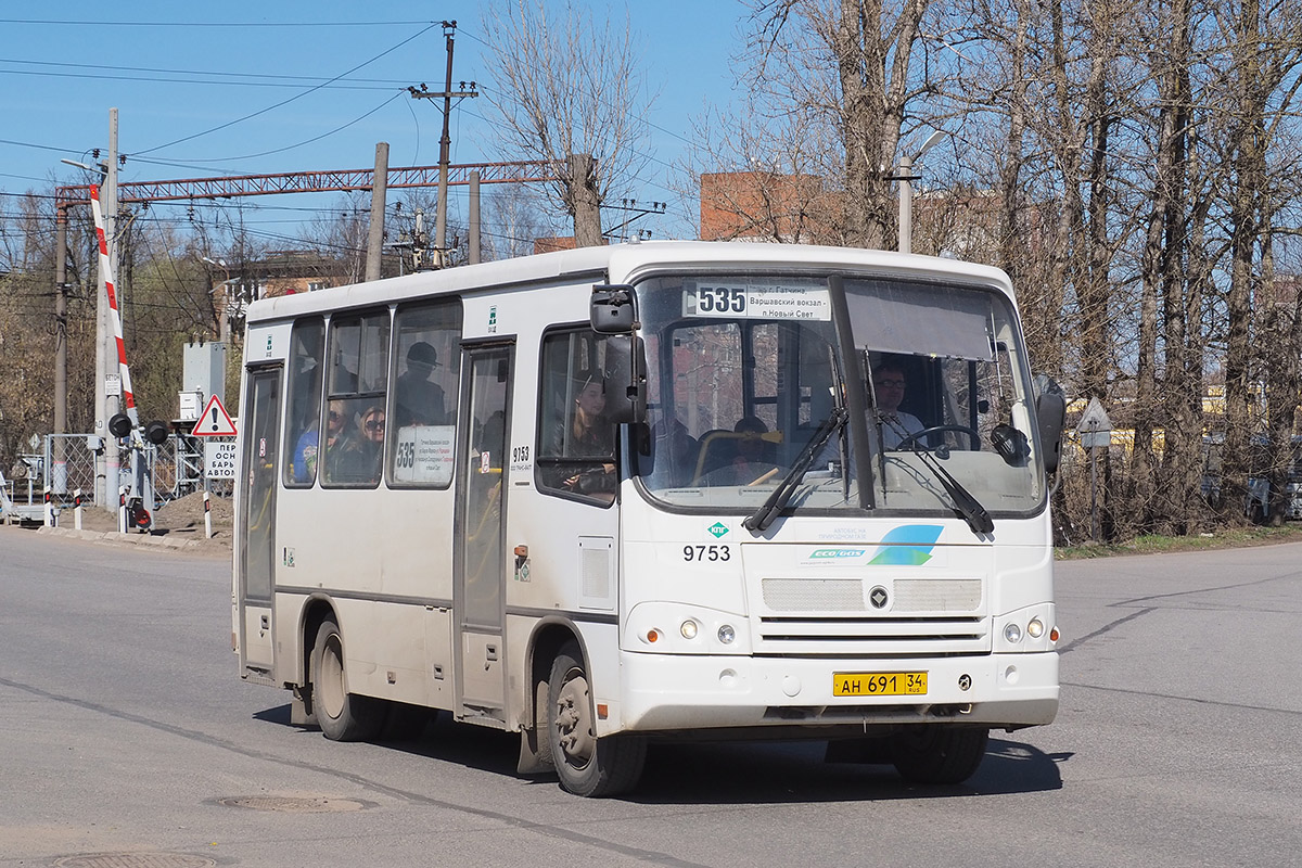 Ленинградская область, ПАЗ-320302-11 № 9753