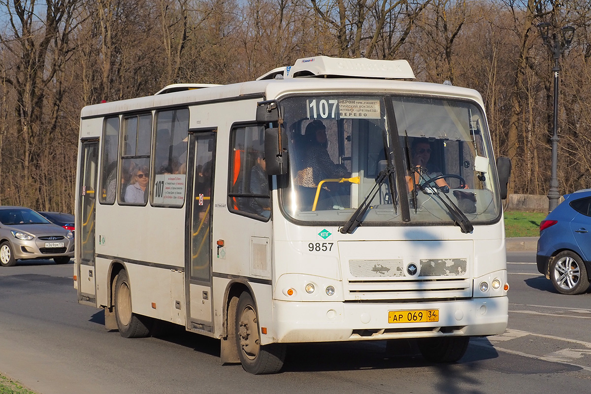 Ленинградская область, ПАЗ-320302-11 № 9857