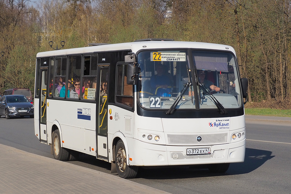 Ленинградская область, ПАЗ-320412-05 "Вектор" № О 372 ЕХ 47