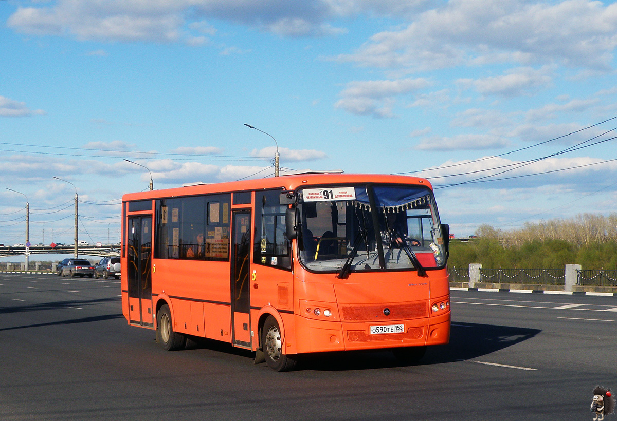 Нижегородская область, ПАЗ-320414-04 "Вектор" № О 590 ТЕ 152