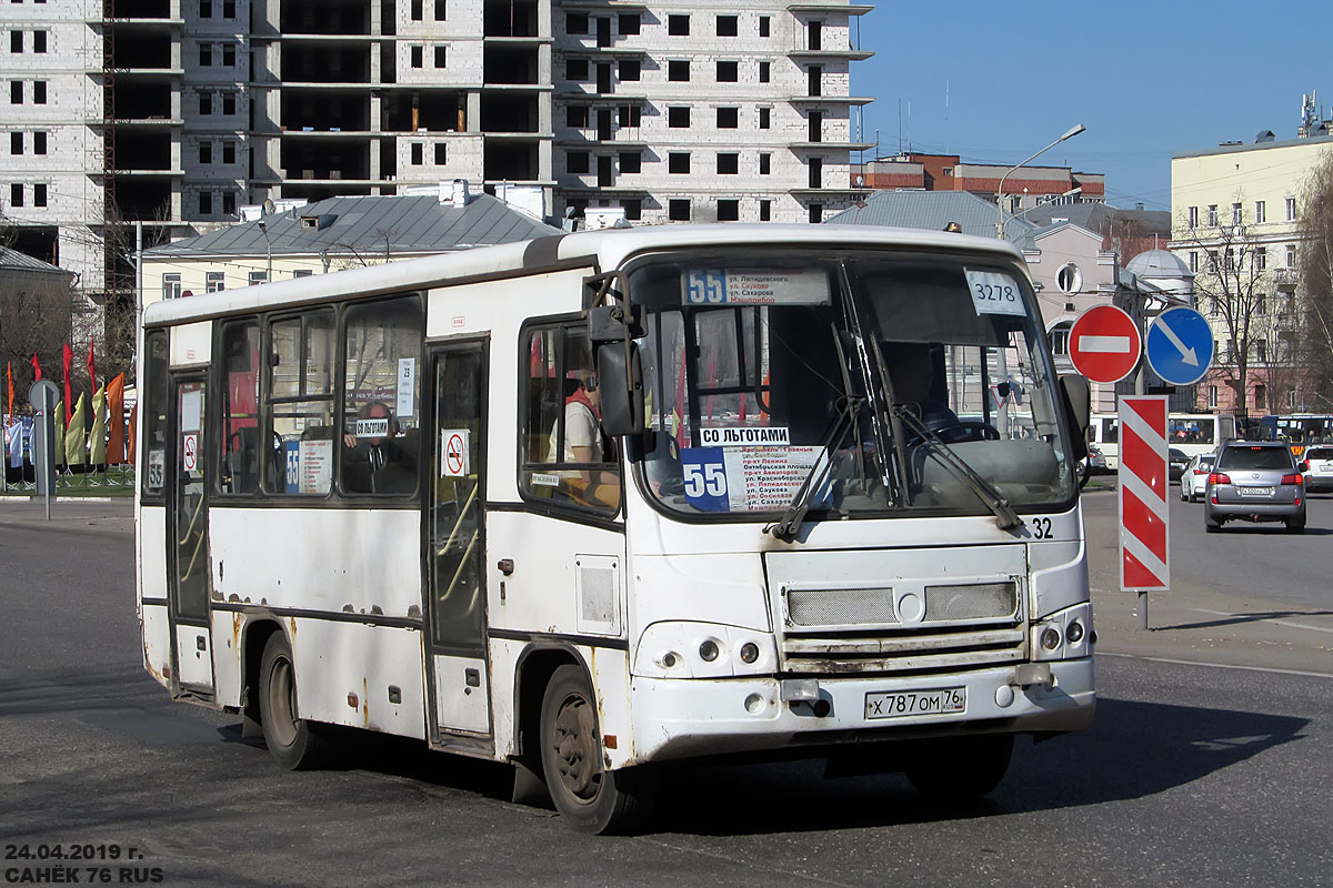 Ярославская область, ПАЗ-320402-03 № 3278