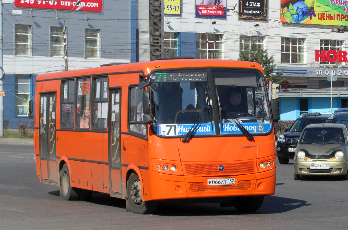 Nizhegorodskaya region, PAZ-320414-05 "Vektor" Nr. Р 066 АТ 152