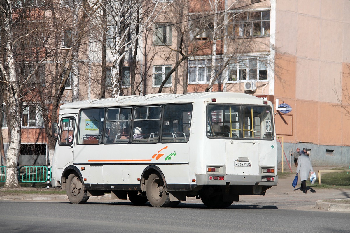 Мордовия, ПАЗ-32054 № К 334 РТ 13