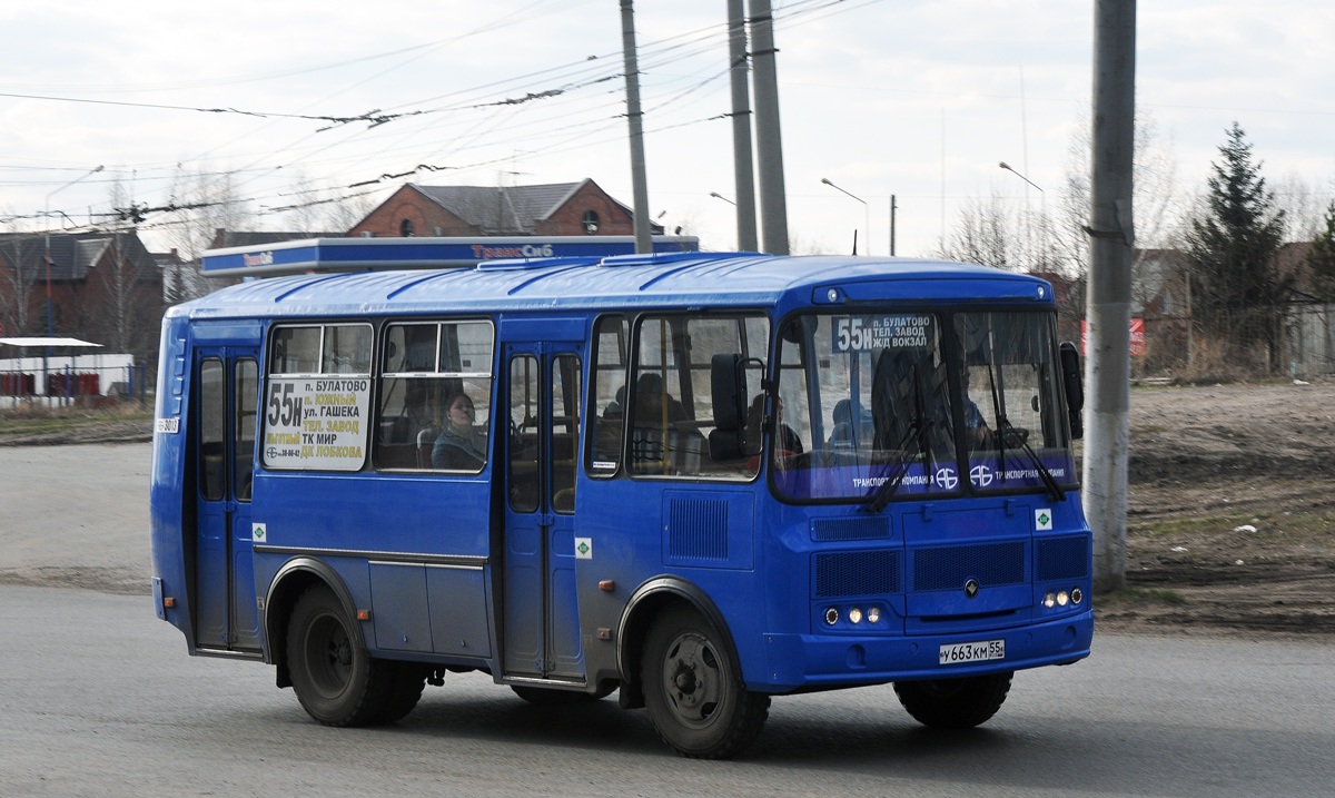 Омская область, ПАЗ-320540-12 № 3013