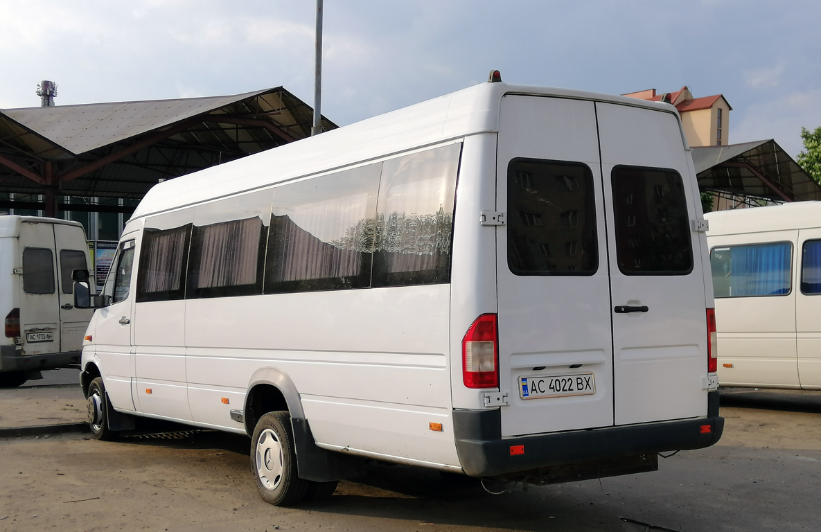 Волынская область, Mercedes-Benz Sprinter W904 416CDI № AC 4022 BX