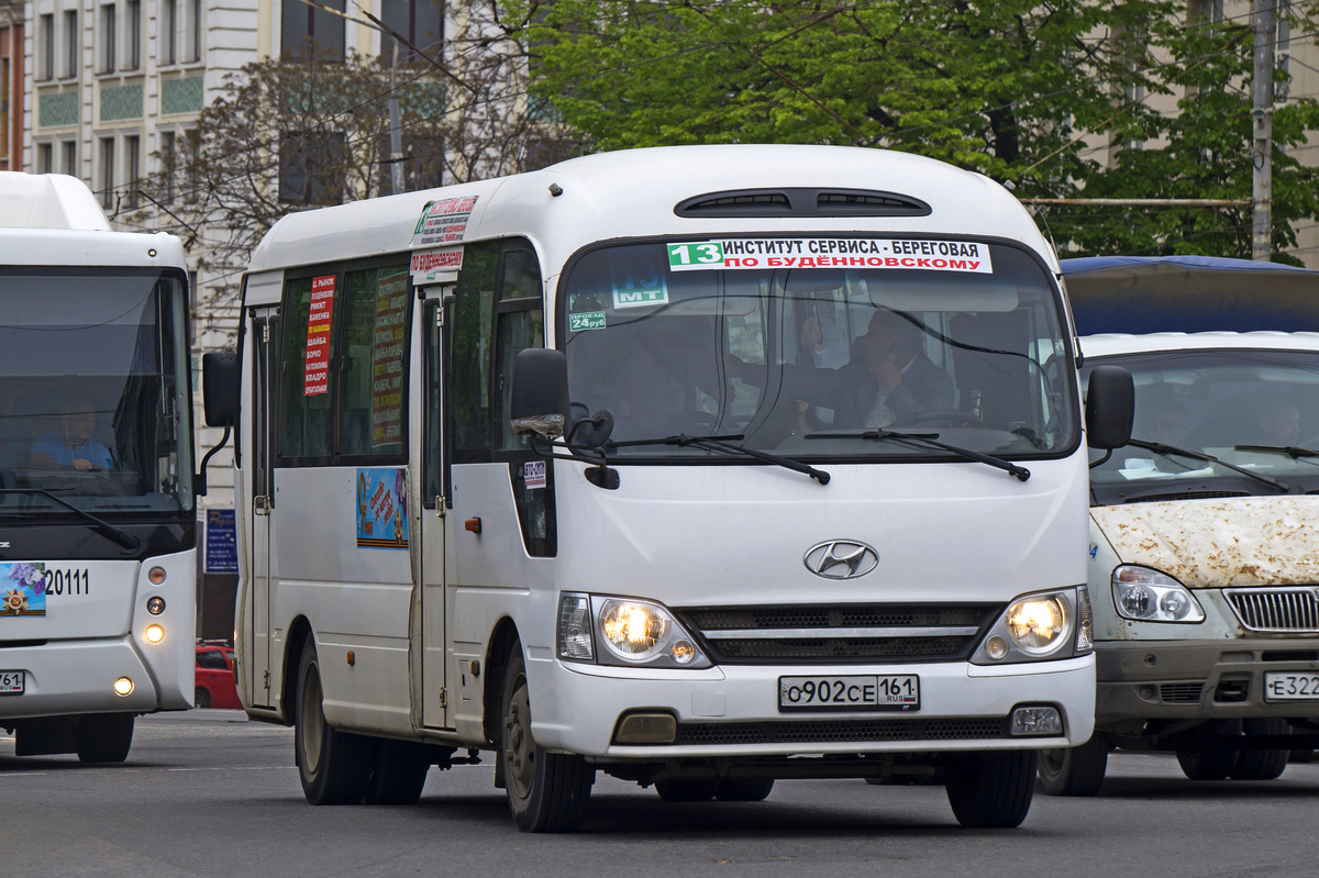 Ростовская область, Hyundai County Kuzbass № О 902 СЕ 161